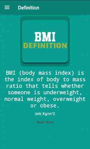 BMI Calculator for male and female 1