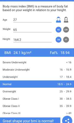BMI Calculator - PRO 3