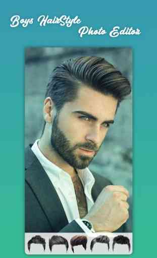 Boys HairStyle Photo Editor Hair cuts Effects 1