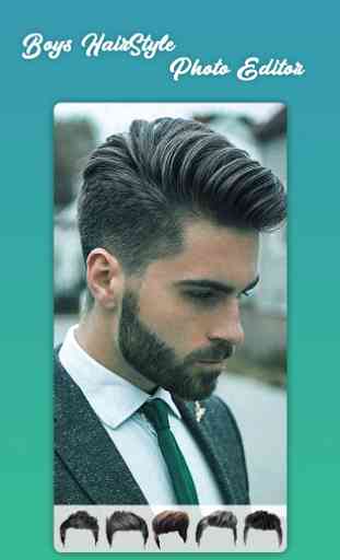 Boys HairStyle Photo Editor Hair cuts Effects 2