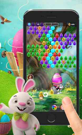 Bubble Bunny - easter egg bubble shooter 4