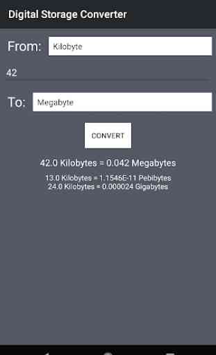 Byte Converter (Digital Storage) 3