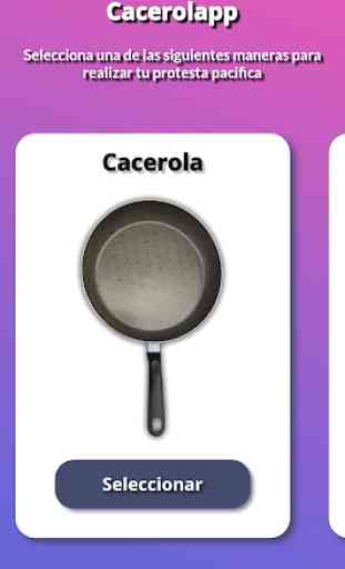 Cacerolapp - app de cacerolazo 2