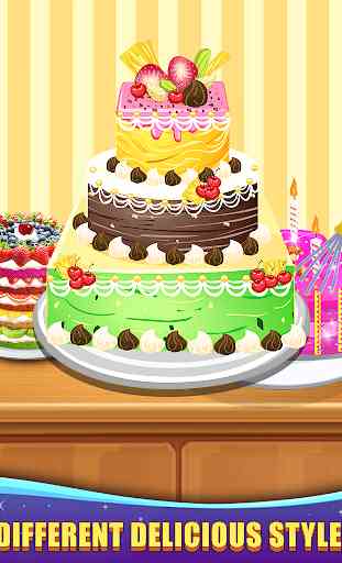 Cake Maker Cooking Games 3
