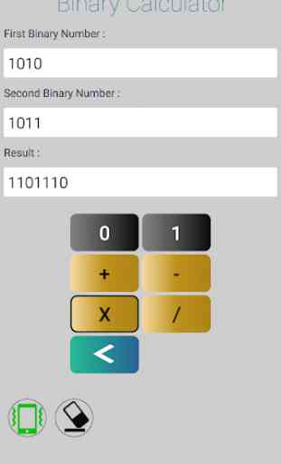 Calculadora Binaria 4