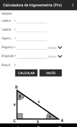 Calculadora de trigonometría (Pro) 4
