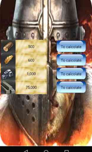 Calculator for King of Avalon - PRO 3