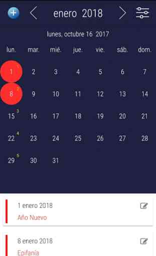 Calendario Colombia 4