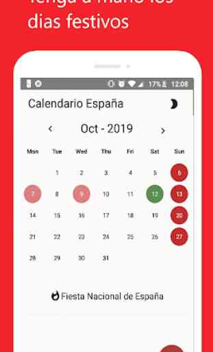 Calendario Festivos España 2020- 2021 1