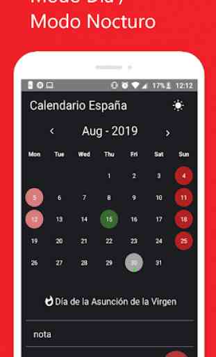 Calendario Festivos España 2020- 2021 2