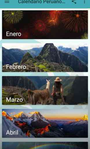 Calendario Peruano 2020 2