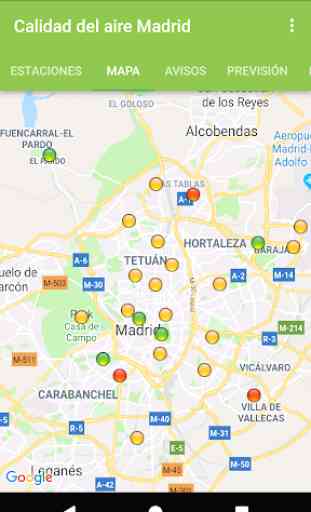 Calidad del aire Madrid (avisos de restricción) 3