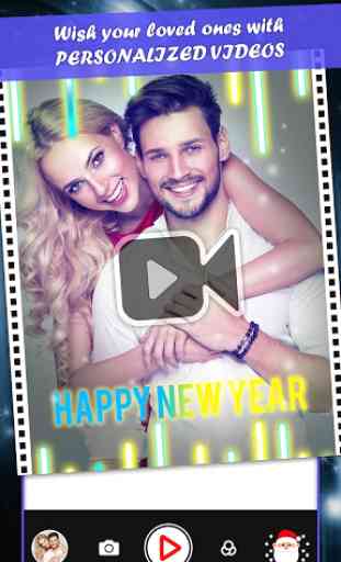 Cámara de Año Nuevo - Video en vivo y Selfie 4