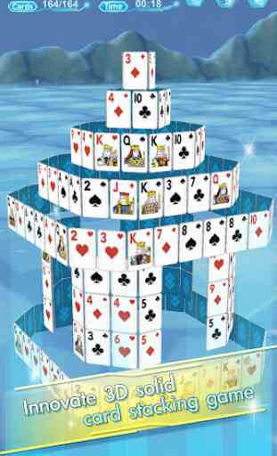 Card Stacking 3D 1
