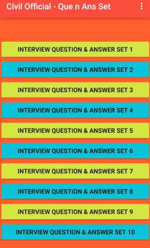 Civil Official - Interview Q n A 2