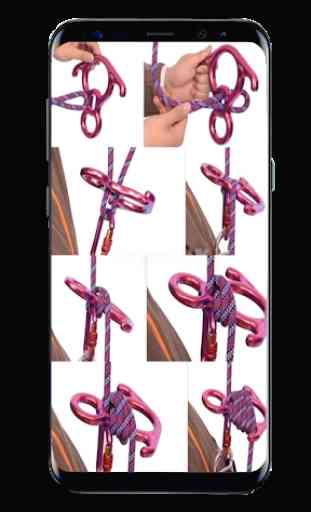 cómo atar una cuerda y un nudo 4