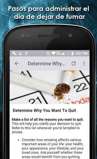 Cómo dejar de fumar 3