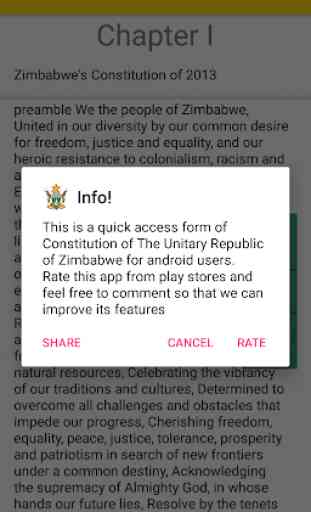 Constitution of Republic of Zimbabwe 2