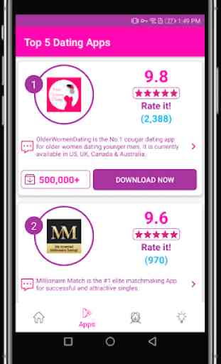 Cougar Dating Apps for Mature & Older Women 2