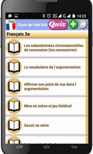 Cours de Français 4
