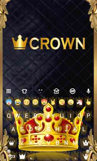 Crown Emoji Keyboard 1