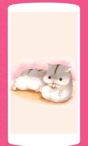 Cute Kawaii Hamster Wallpaper HD 1