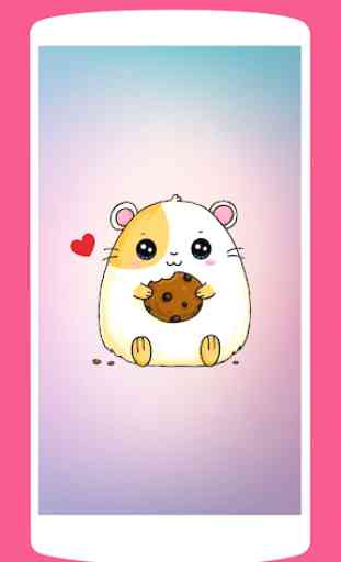 Cute Kawaii Hamster Wallpaper HD 2