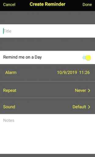 Date Timer - Reminder App with Alarm & Ringtone 4