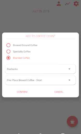 DeCaf - Daily Caffeine Intake Tracker 3