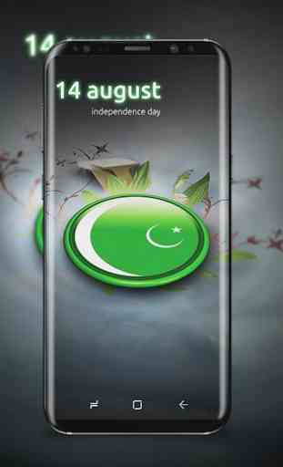 Día de la independencia de Pak fondos HD-14 agosto 1