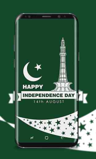 Día de la independencia de Pak fondos HD-14 agosto 2