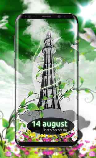 Día de la independencia de Pak fondos HD-14 agosto 3