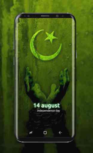 Día de la independencia de Pak fondos HD-14 agosto 4