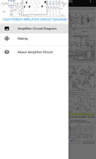 Diagrama del circuito del amplificador 2