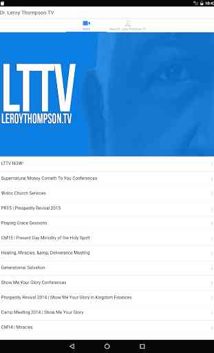 Dr. Leroy Thompson TV 4