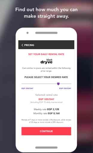 dryve - Car Rental App 2