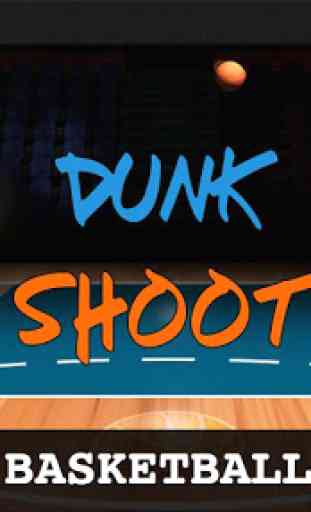 Dunk Shoot Hit Basket 3D 1
