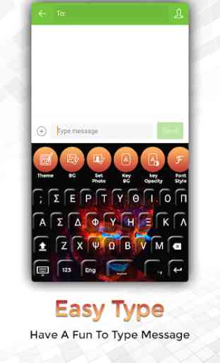 Easy Typing Greek Keyboard Fonts And Themes 3