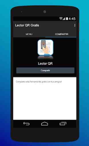 Escaner Codigo QR en español gratis Android 4