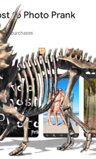 Esqueleto de dinosaurio camina en el teléfono joke 2