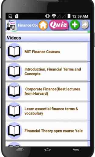 Finance  Courses 1