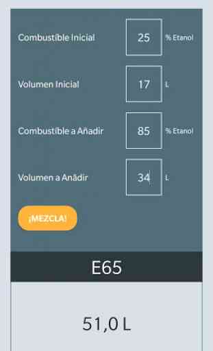 FlexCalc Mobile - La Mejor Calculadora de Flexfuel 4