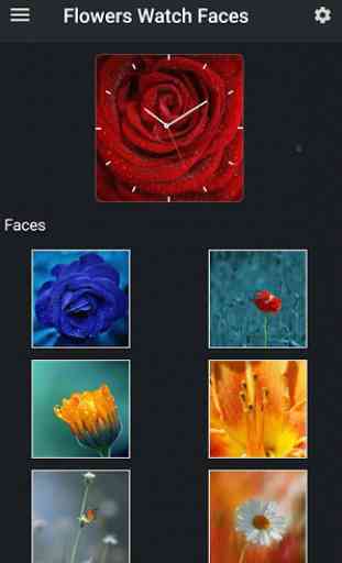 Flowers Watch Faces 3