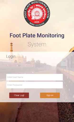 Footplate Monitoring System 1