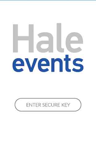 Hale Events Lead Capture 4