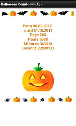 Halloween Countdown App 2