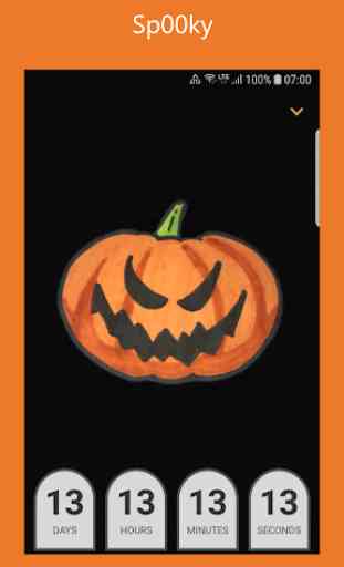 Halloween Countdown - Widgets & Spooky Wallpapers 3