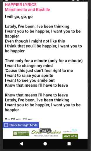 Happier Lyrics 2