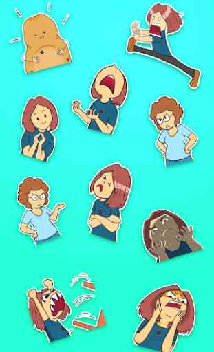 Impractical Lizzie Stickers 3