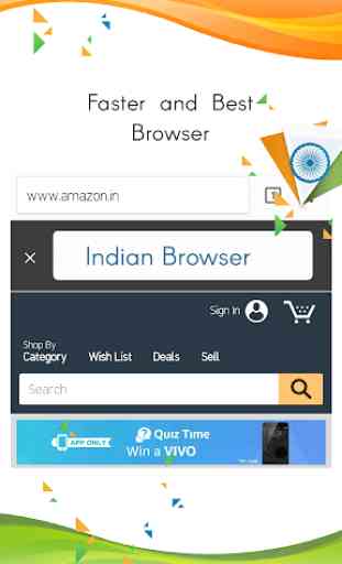 Indian Browser  -  Fast National Browser 4